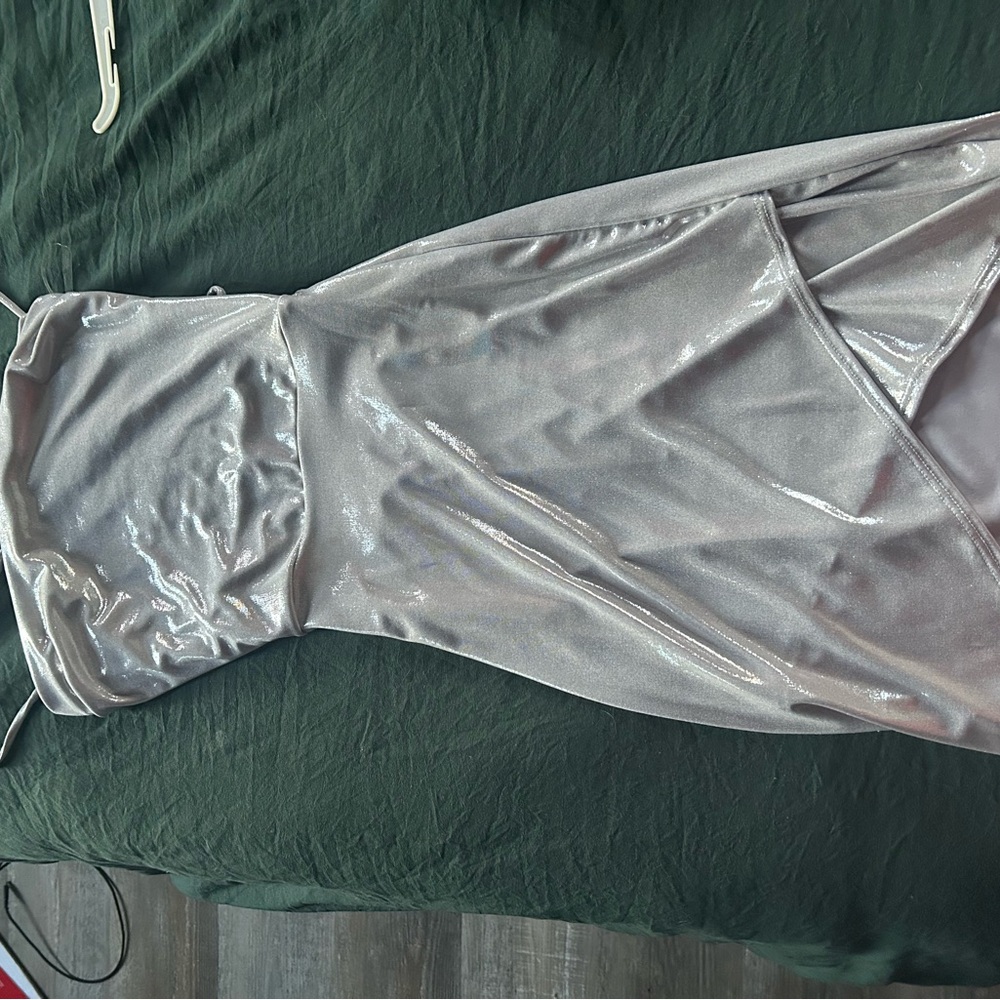 Windsor Metallic Silver Dress